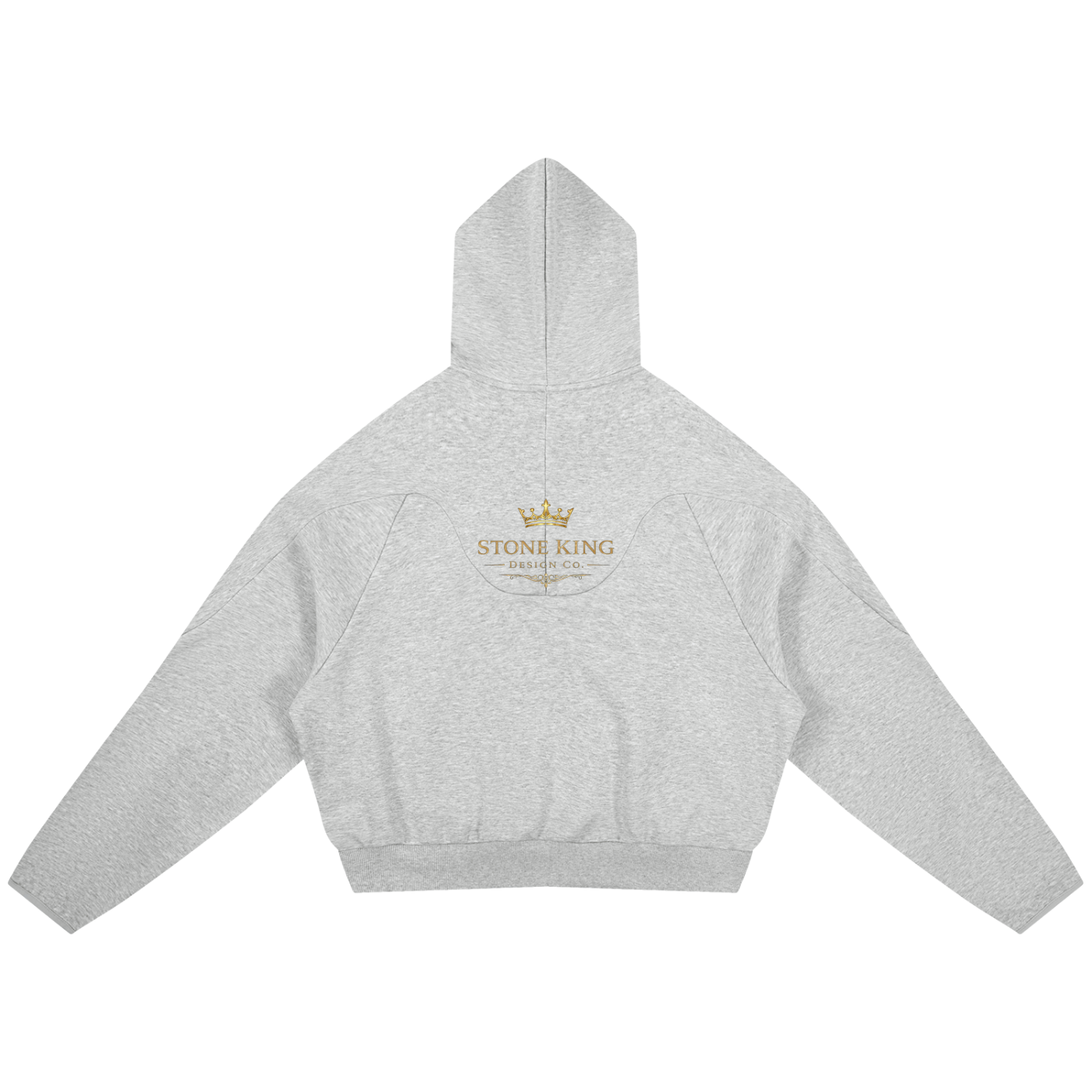 Curved Panel Raglan Hoodie